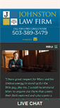 Mobile Screenshot of johnston-lawfirm.com
